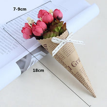 Load image into Gallery viewer, Mini Paper tube flower Wedding Pure